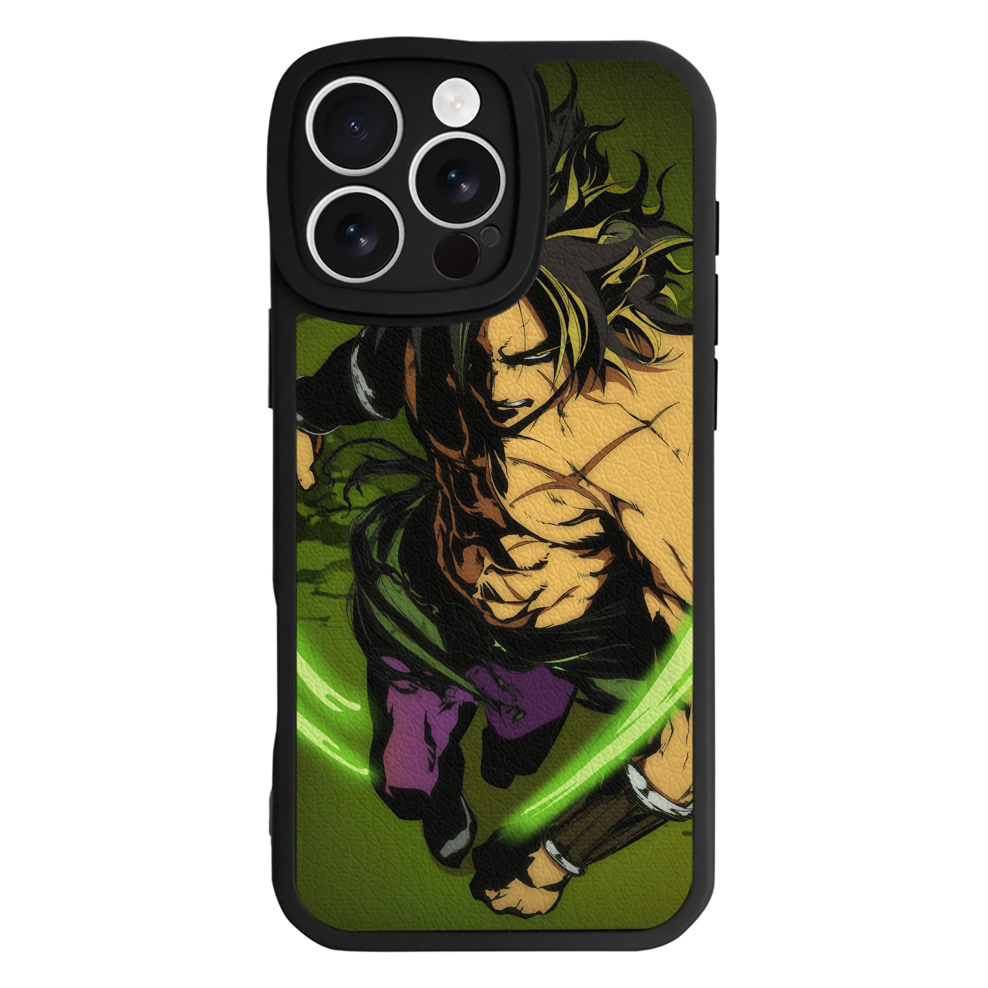 （画像用） ドラゴンボール DRAGON BALL 【iPhone 16シリーズ対応】シリコンスマホケース（レザー調） 材質：シリコン
